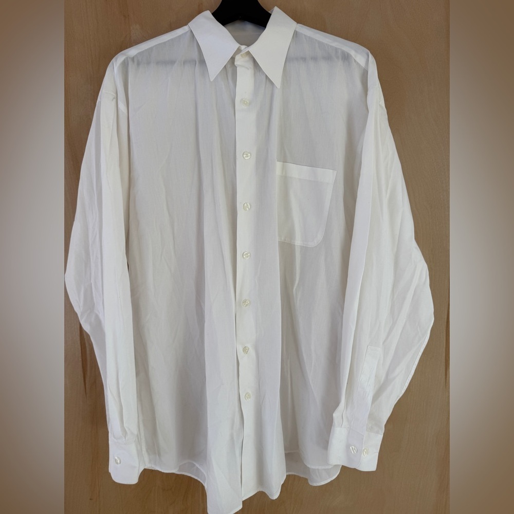 Perry Ellis “Portfolio” Crisp White Dress Shirt - Picture 5 of 10